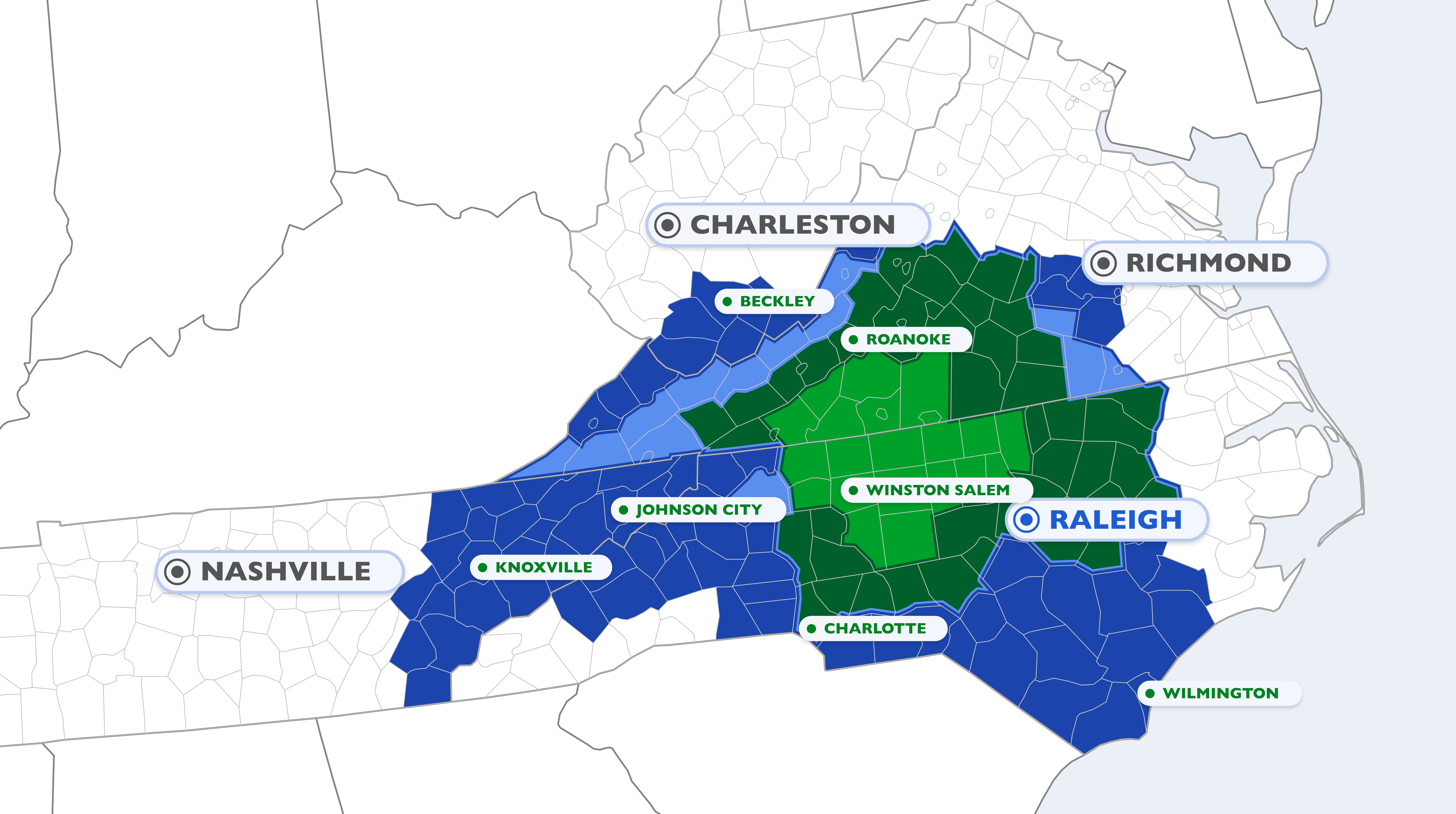 service area map