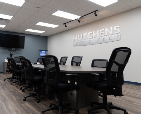 Hutchens Rentz-Eden Fuel and Lubricant Supplier Board Room